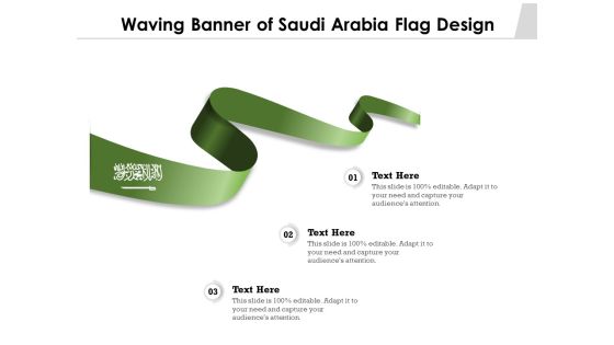 Waving Banner Of Saudi Arabia Flag Design Ppt PowerPoint Presentation Infographics Picture PDF Waving Banner Of Saudi Arabia Flag Design Ppt PowerPoint Presentation Infographics Picture PDF