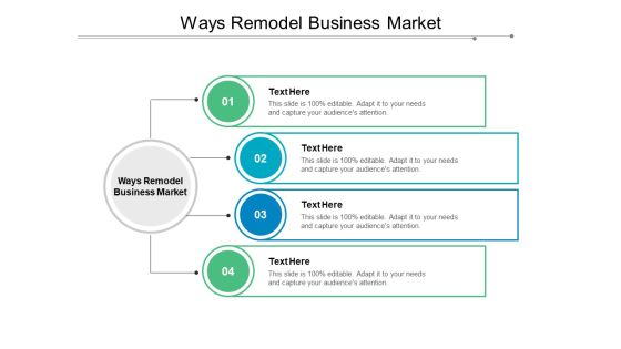 Ways Remodel Business Market Ppt PowerPoint Presentation Inspiration Professional Cpb Ways Remodel Business Market Ppt PowerPoint Presentation Inspiration Professional Cpb