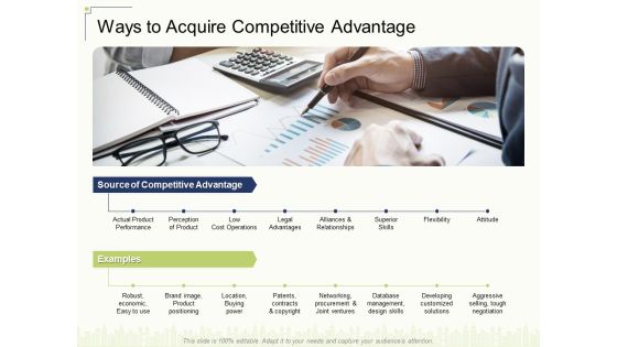 Ways To Acquire Competitive Advantage Ppt Slides Outfit PDF Ways To Acquire Competitive Advantage Ppt Slides Outfit PDF