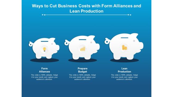 Ways To Cut Business Costs With Form Alliances And Lean Production Ppt PowerPoint Presentation Professional Background Image PDF Ways To Cut Business Costs With Form Alliances And Lean Production Ppt PowerPoint Presentation Professional Background Image PDF