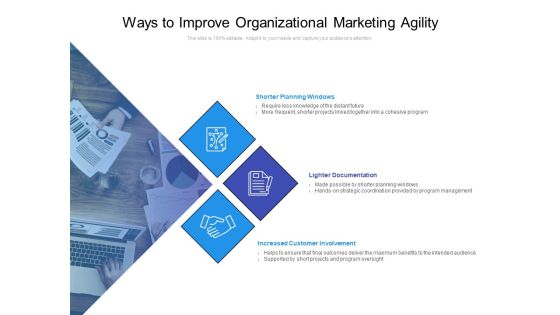 Ways To Improve Organizational Marketing Agility Ppt PowerPoint Presentation Inspiration Visuals PDF Ways To Improve Organizational Marketing Agility Ppt PowerPoint Presentation Inspiration Visuals PDF