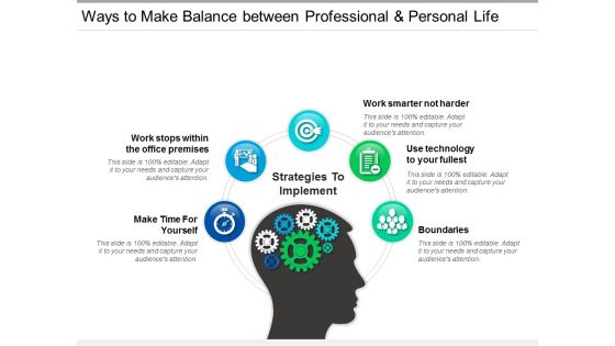 Ways To Make Balance Between Professional And Personal Life Ppt PowerPoint Presentation Portfolio Clipart Ways To Make Balance Between Professional And Personal Life Ppt PowerPoint Presentation Portfolio Clipart