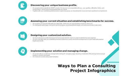 Ways To Plan A Consulting Project Infographics Ppt PowerPoint Presentationmodel Brochure PDF Ways To Plan A Consulting Project Infographics Ppt PowerPoint Presentationmodel Brochure PDF