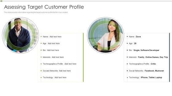 Ways To Retain Consumer Through Strategic Marketing Assessing Target Customer Profile Demonstration PDF Ways To Retain Consumer Through Strategic Marketing Assessing Target Customer Profile Demonstration PDF
