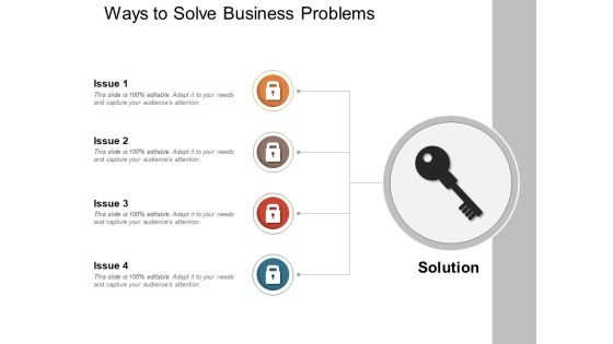 Ways To Solve Business Problems Ppt PowerPoint Presentation Pictures Slide Portrait PDF Ways To Solve Business Problems Ppt PowerPoint Presentation Pictures Slide Portrait PDF