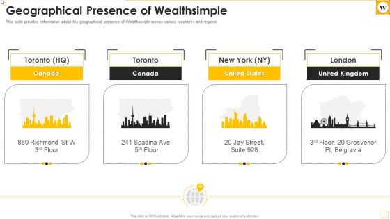 Wealthsimple Capital Raising Elevator Pitch Deck Geographical Presence Of Wealthsimple Clipart Pdf Wealthsimple Capital Raising Elevator Pitch Deck Geographical Presence Of Wealthsimple Clipart Pdf