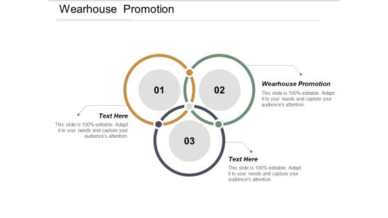 Wearhouse Promotion Ppt PowerPoint Presentation Show Templates Cpb