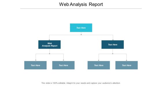 Web Analysis Report Ppt PowerPoint Presentation Styles Skills Cpb