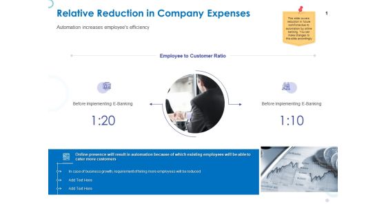 Web Banking For Financial Transactions Relative Reduction In Company Expenses Icons PDF Web Banking For Financial Transactions Relative Reduction In Company Expenses Icons PDF
