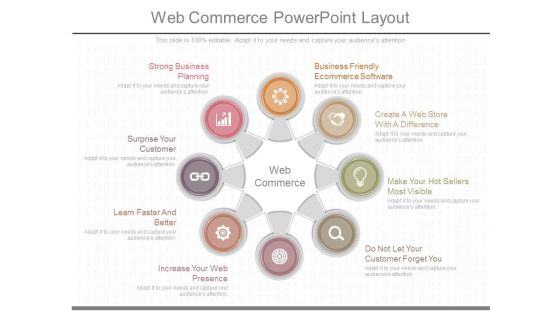 Web Commerce Powerpoint Layout