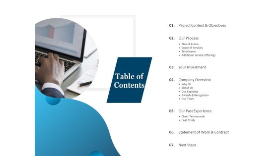 Web Conversion Rate Optimization Table Of Contents Ppt Background PDF Web Conversion Rate Optimization Table Of Contents Ppt Background PDF