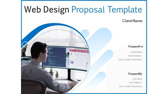 Web Design Proposal Template Ppt PowerPoint Presentation Complete Deck With Slides Web Design Proposal Template Ppt PowerPoint Presentation Complete Deck With Slides