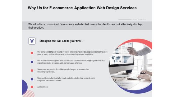 Web Design Services Proposal For Ecommerce Business Why Us For E Commerce Application Web Design Services Formats PDF Web Design Services Proposal For Ecommerce Business Why Us For E Commerce Application Web Design Services Formats PDF