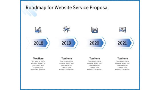 Web Design Template Roadmap For Website Service Proposal Introduction PDF Web Design Template Roadmap For Website Service Proposal Introduction PDF