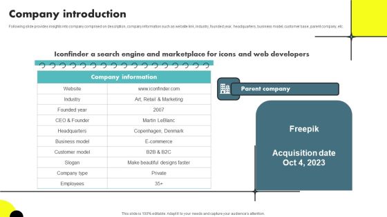 Web Designing Icon Investor Funding Elevator Pitch Deck Company Introduction Inspiration PDF Web Designing Icon Investor Funding Elevator Pitch Deck Company Introduction Inspiration PDF