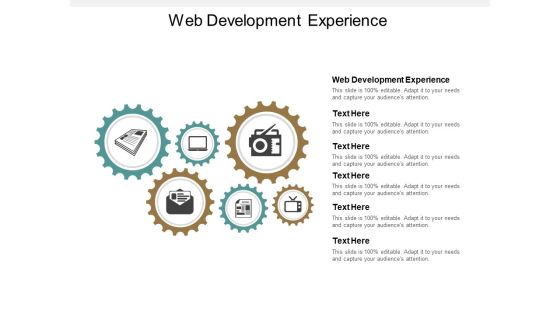 Web Development Experience Ppt PowerPoint Presentation Outline Portfolio Cpb Web Development Experience Ppt PowerPoint Presentation Outline Portfolio Cpb