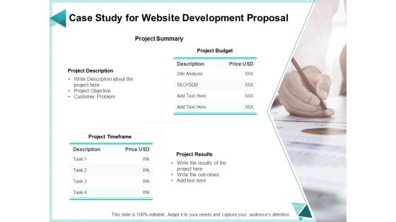 Web Development IT And Design Templates Case Study For Website Development Proposal Formats PDF Web Development IT And Design Templates Case Study For Website Development Proposal Formats PDF