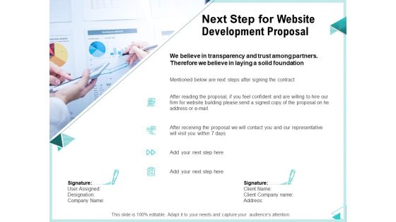 Web Development IT And Design Templates Next Step For Website Development Proposal Themes PDF Web Development IT And Design Templates Next Step For Website Development Proposal Themes PDF