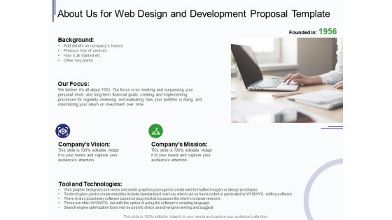 Web Development It And Design About Us For Web Design And Development Ppt Professional Slides PDF Web Development It And Design About Us For Web Design And Development Ppt Professional Slides PDF
