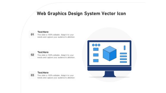 Web Graphics Design System Vector Icon Ppt PowerPoint Presentation Gallery Slide Download PDF