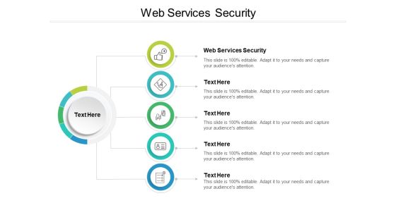 Web Services Security Ppt PowerPoint Presentation Styles Gallery Cpb