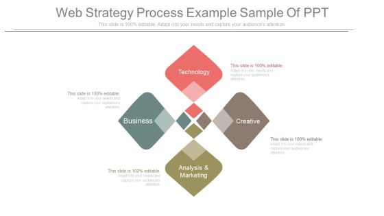 Web Strategy Process Example Sample Of Ppt