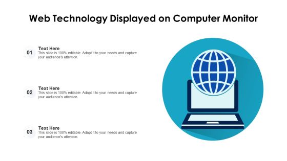 Web Technology Displayed On Computer Monitor Ppt Inspiration Graphic Tips PDF Web Technology Displayed On Computer Monitor Ppt Inspiration Graphic Tips PDF