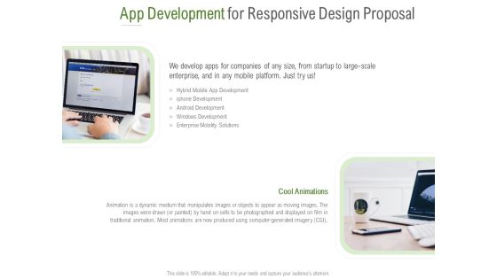 Website Design And Development App Development For Responsive Design Proposal Formats PDF Website Design And Development App Development For Responsive Design Proposal Formats PDF