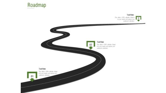 Website Design And Development Roadmap Three Flow Process Ppt PowerPoint Presentation Styles Brochure PDF