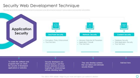 Website Designing And Development Service Security Web Development Technique Themes PDF Website Designing And Development Service Security Web Development Technique Themes PDF