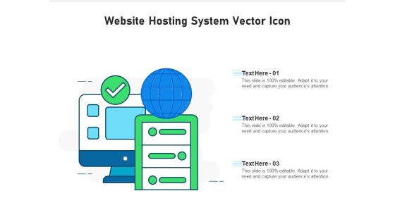 Website Hosting System Vector Icon Ppt PowerPoint Presentation Gallery Show PDF Website Hosting System Vector Icon Ppt PowerPoint Presentation Gallery Show PDF