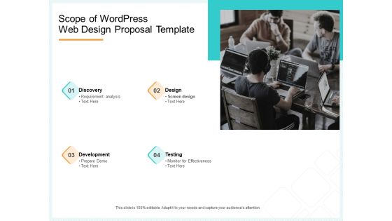 Website Revamp Quotation Scope Of Wordpress Web Design Proposal Formats PDF Website Revamp Quotation Scope Of Wordpress Web Design Proposal Formats PDF