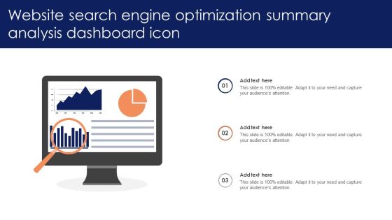 Website Search Engine Optimization Summary Analysis Dashboard Icon Structure PDF Website Search Engine Optimization Summary Analysis Dashboard Icon Structure PDF