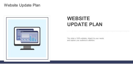 Website Update Plan Commercial Marketing Guidelines And Tactics Portrait PDF