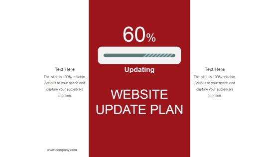 Website Update Plan Ppt PowerPoint Presentation Ideas Graphic Tips