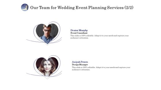 Wedding Affair Management Our Team For Wedding Event Planning Services Brochure PDF Wedding Affair Management Our Team For Wedding Event Planning Services Brochure PDF