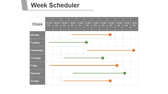 Week Scheduler Ppt PowerPoint Presentation Files Week Scheduler Ppt PowerPoint Presentation Files