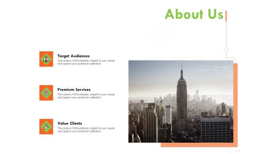 Welfare Work Value About Us Ppt Model Outfit PDF
