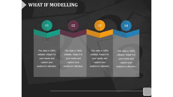 What If Modelling Template 2 Ppt Powerpoint Presentation Infographic Template Show