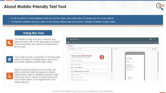 What Is Mobile Friendly Test Tool And How To Use It Training Ppt What Is Mobile Friendly Test Tool And How To Use It Training Ppt