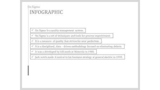 What Is Six Sigma Infographics Ppt Slides