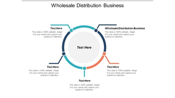 Wholesale Distribution Business Ppt PowerPoint Presentation Model Deck Cpb