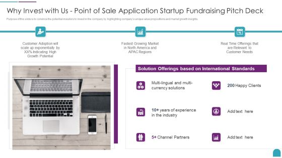 Why Invest With Us Point Of Sale Application Startup Fundraising Pitch Deck Information PDF Why Invest With Us Point Of Sale Application Startup Fundraising Pitch Deck Information PDF