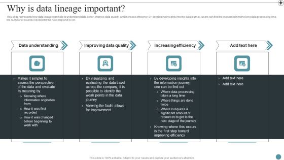 Why Is Data Lineage Important Deploying Data Lineage IT Download PDF