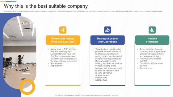 Why This Is The Best Suitable Company Investment Banking And Deal Pitchbook Clipart PDF Why This Is The Best Suitable Company Investment Banking And Deal Pitchbook Clipart PDF
