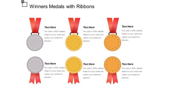 Winners Medals With Ribbons Ppt PowerPoint Presentation Show Graphics Winners Medals With Ribbons Ppt PowerPoint Presentation Show Graphics