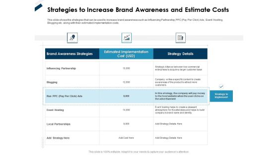 Winning New Customers Acquisition Strategies To Increase Brand Awareness And Estimate Costs Portrait PDF Winning New Customers Acquisition Strategies To Increase Brand Awareness And Estimate Costs Portrait PDF