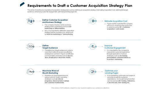 Winning New Customers Strategies Requirements To Draft A Customer Acquisition Strategy Plan Professional PDF Winning New Customers Strategies Requirements To Draft A Customer Acquisition Strategy Plan Professional PDF