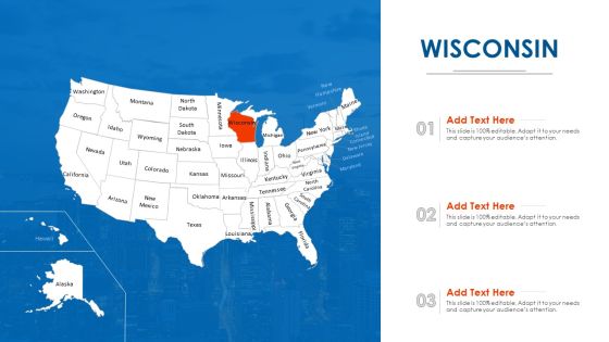 Wisconsin Map PowerPoint Presentation Ppt Template PDF Wisconsin Map PowerPoint Presentation Ppt Template PDF