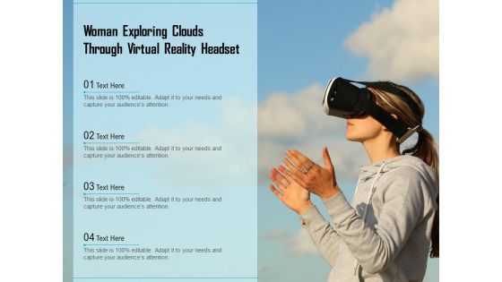 Woman Exploring Clouds Through Virtual Reality Headset Ppt PowerPoint Presentation Gallery Portfolio PDF Woman Exploring Clouds Through Virtual Reality Headset Ppt PowerPoint Presentation Gallery Portfolio PDF